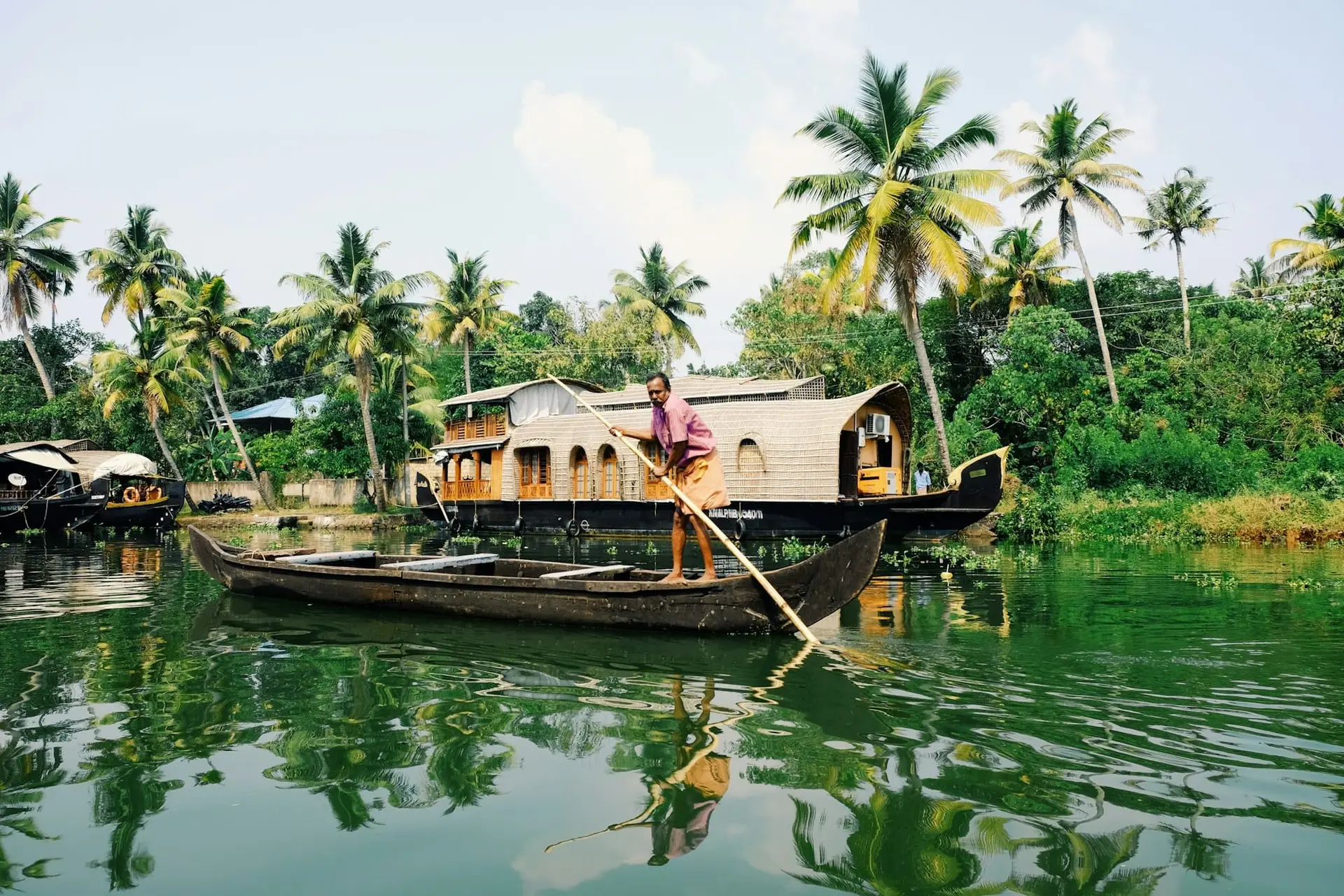 The Kerala backwaters
